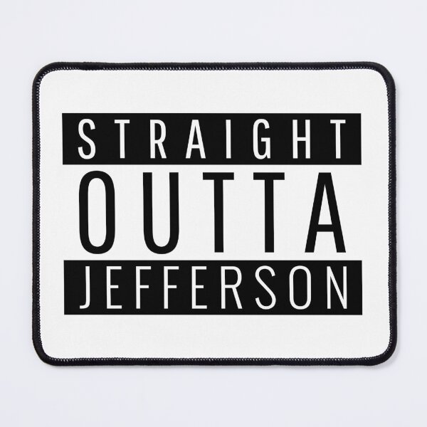 Item preview, Straight Outta Jefferson Georgia designed and sold by Teelogic.