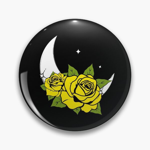 Item preview, Yellow Roses & Crescent Moon designed and sold by Gavinstar.