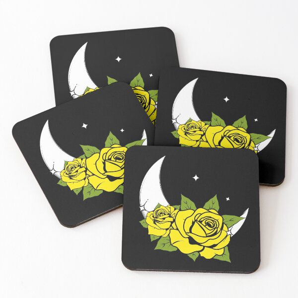 Item preview, Yellow Roses & Crescent Moon designed and sold by Gavinstar.