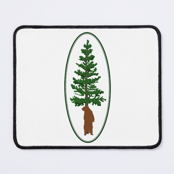 Item preview, Brown Bear Back Scratchin-Clear Green Oval designed and sold by HighCountry2021.