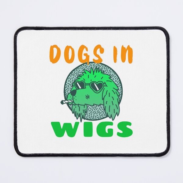 Item preview, Dogs In Wigs designed and sold by sasijaya.