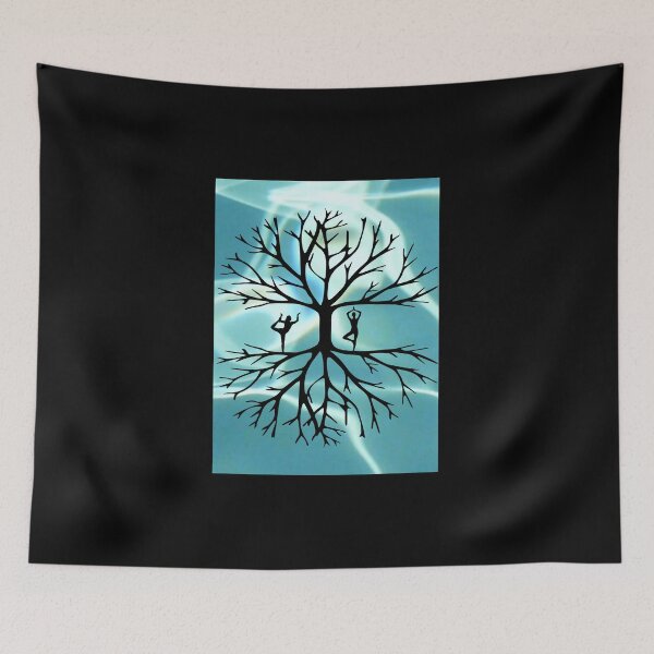 Item preview, Grounded Trees and Humans Yoga Water Graphic designed and sold by WonderfulHumans.