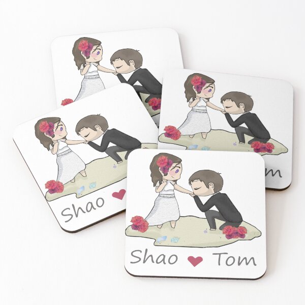 Item preview, The Shao & Tom wedding mertch designed and sold by ShaoStalker.