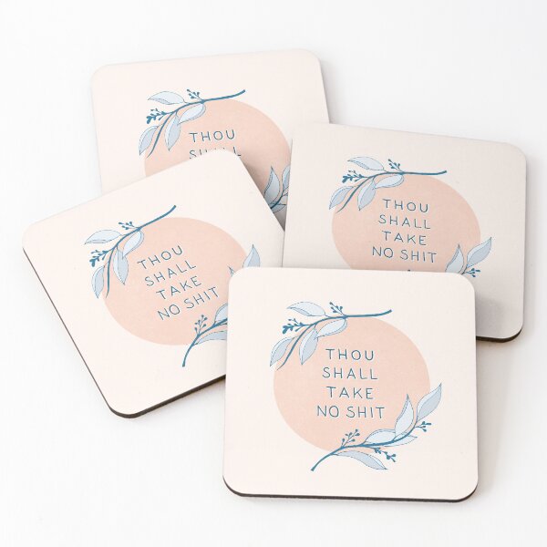 Item preview, Thou Shall Take No Shit designed and sold by barlena.