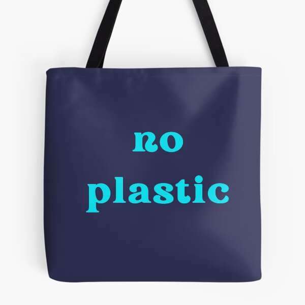 Item preview, NO PLASTIC designed and sold by Swooncake Press.