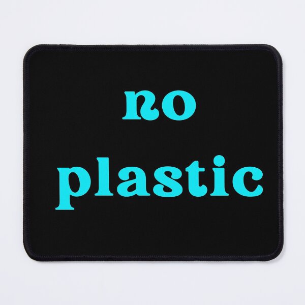 Item preview, NO PLASTIC designed and sold by Swooncake Press.