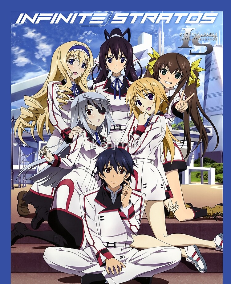 IS: Infinite Stratos Character Mashup Anime  iPad Case & Skin for