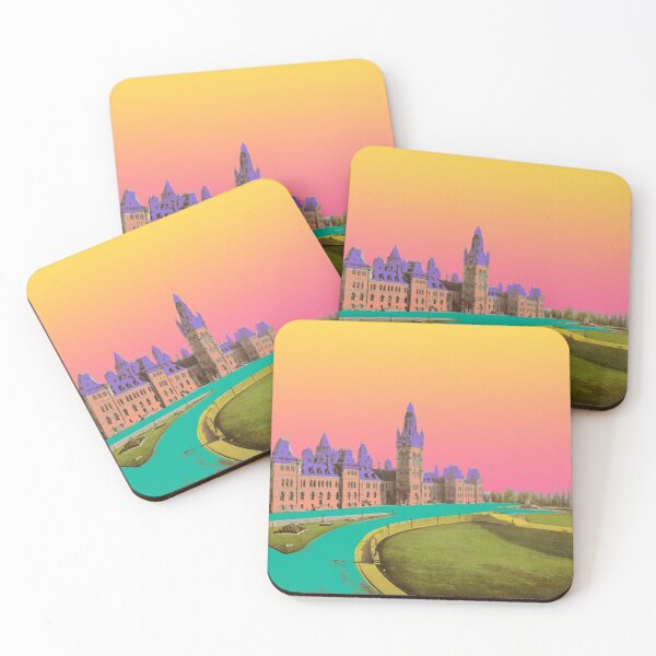 Item preview, vintage, Parliament Hill, Ottawa, skyline Canada designed and sold by Mauswohn.