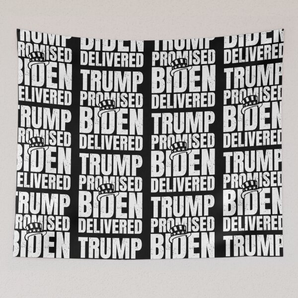 Item preview, Trump Promised Biden Delivered Infrastructure designed and sold by GravitiTees.