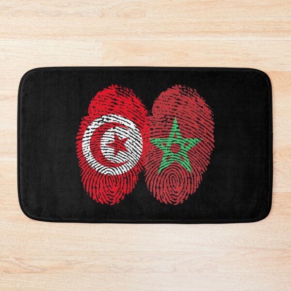 Item preview, Tunisia Morocco Flags Fingerprints United  designed and sold by Murraryelijah36.