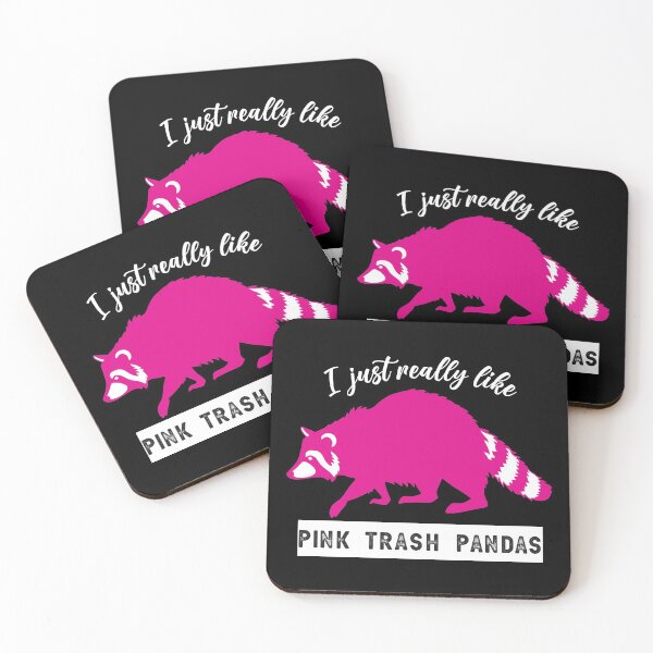 Item preview, I just really like pink trash pandas raccoons designed and sold by Tanya Mihe.