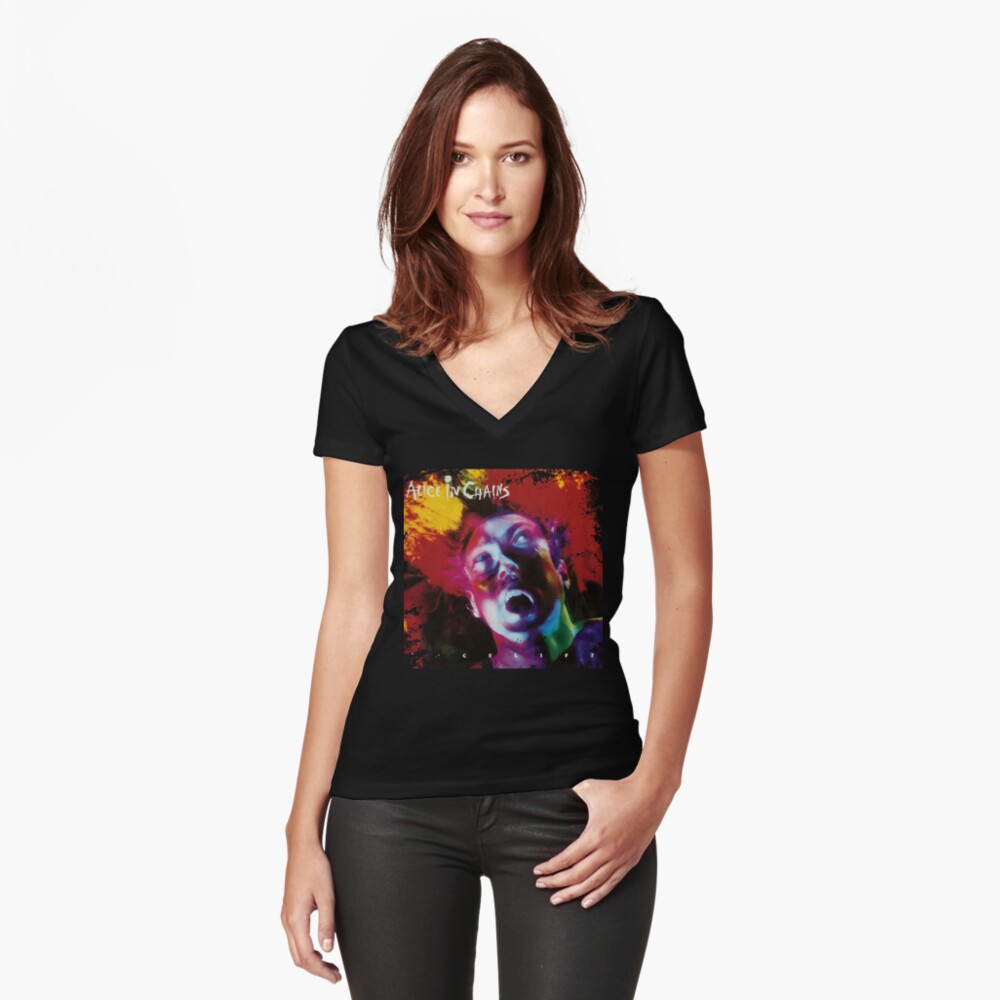 Item preview, Fitted V-Neck T-Shirt designed and sold by BaileyAustin.