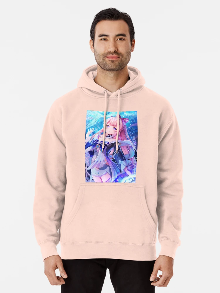 Anime discount pink hoodie