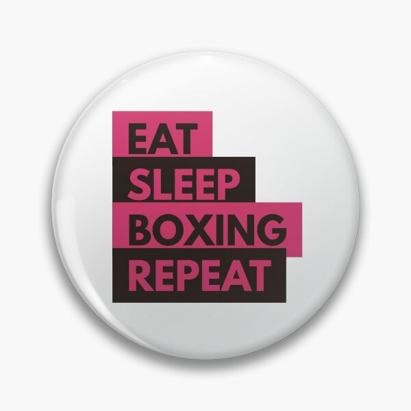 Item preview, Eat Sleep Boxing Repeat designed and sold by ojdart.