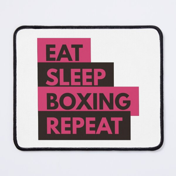 Item preview, Eat Sleep Boxing Repeat designed and sold by ojdart.