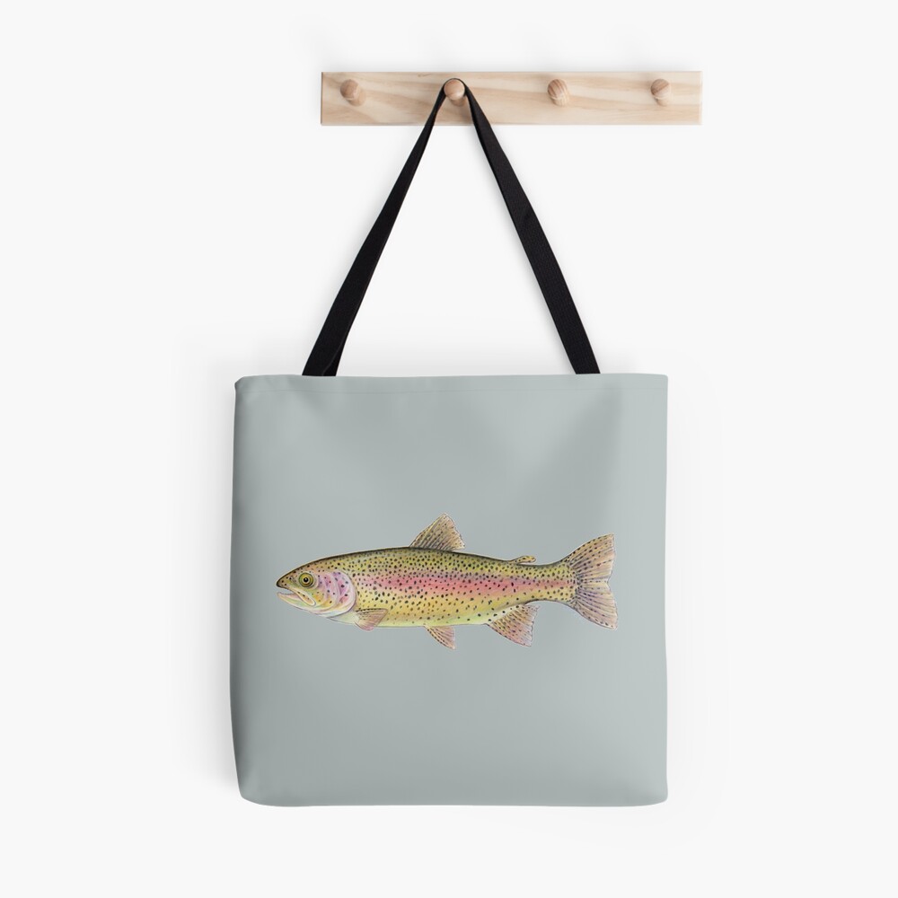 Rainbow Trout (Oncorhynchus mykiss) Tote Bag for Sale by Tamara