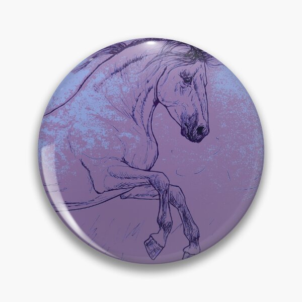 Item preview, Rearing horse in pink designed and sold by horseaddicted.