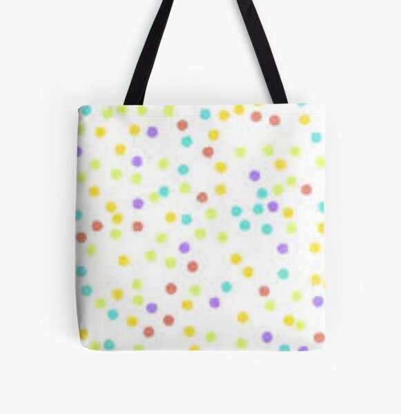 Sweet Peas All Over Print Tote Bag