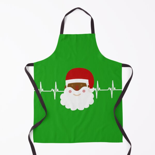 Item preview, Heart Beat Line Called Christmas Santa Claus Cap designed and sold by Darlene Douglas-Jackson.