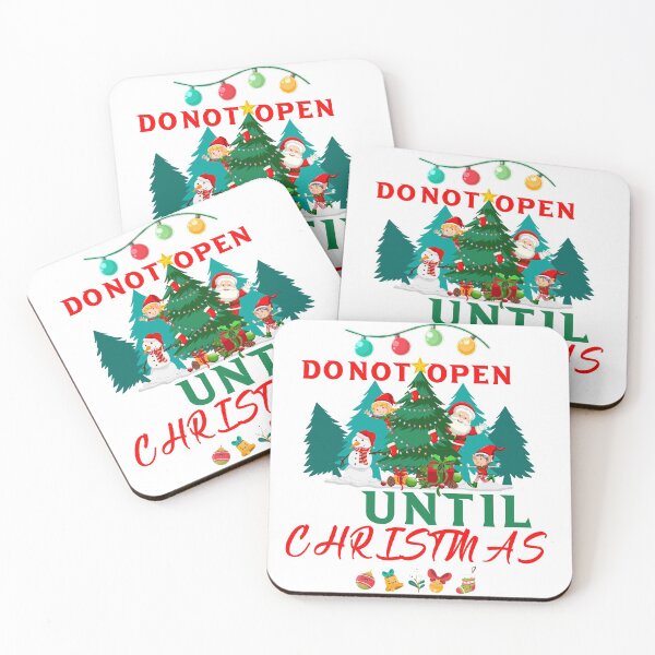 Item preview, Do Not Open Until Christmas designed and sold by SCStafford.
