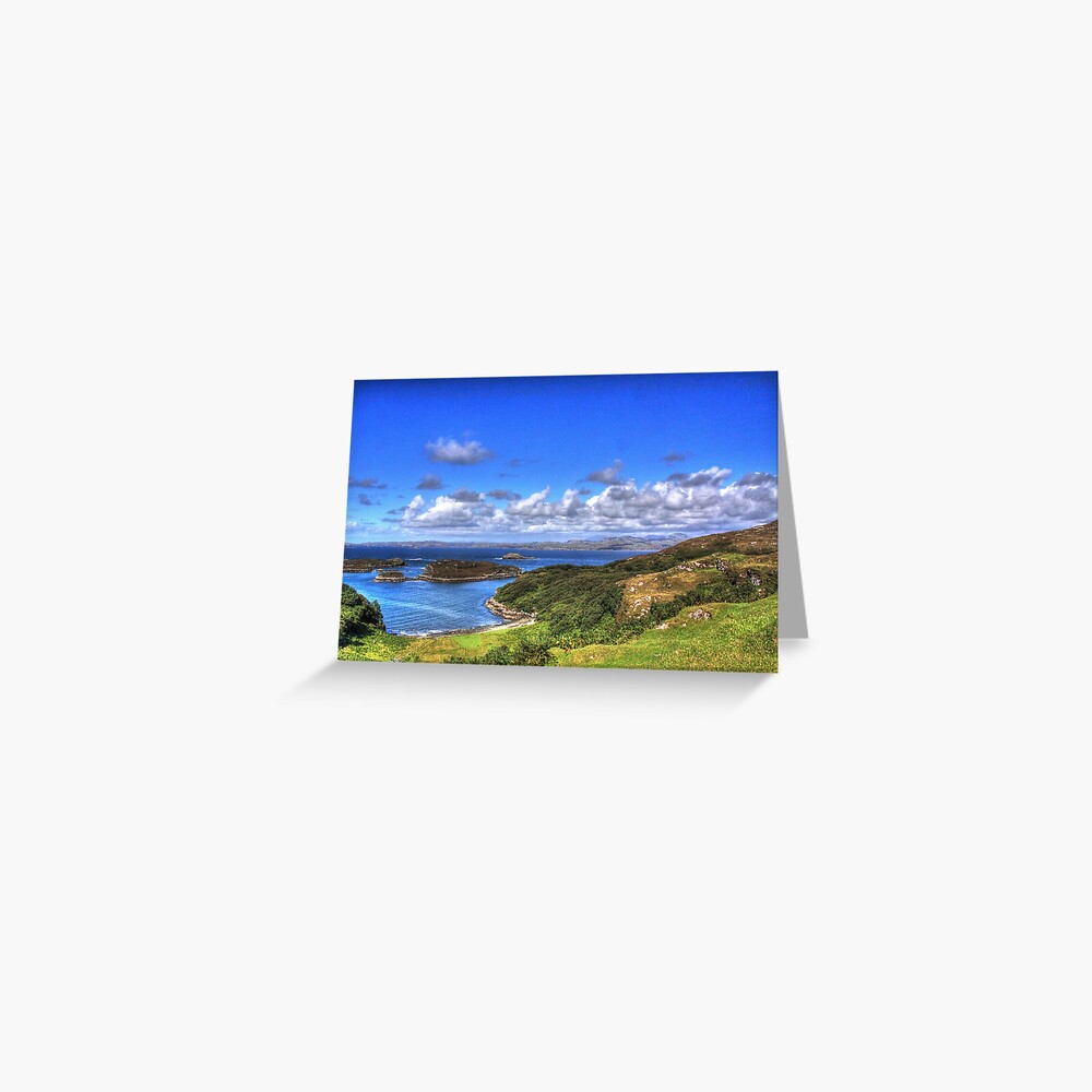 Drumbeg Viewpoint Greeting Card