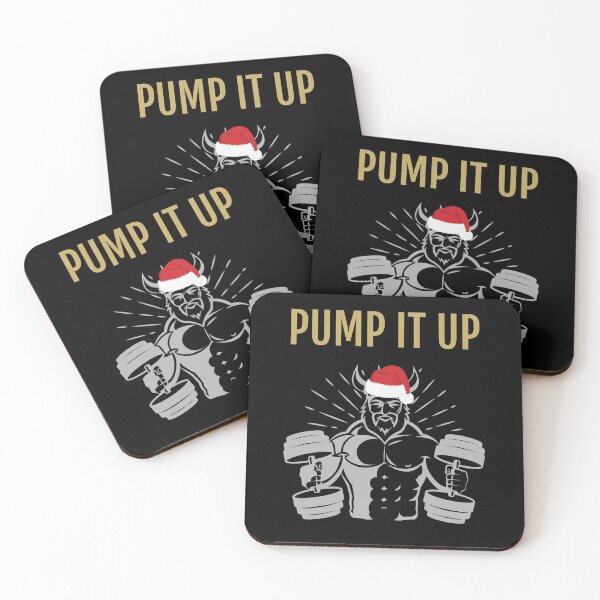Item preview, Pump It Up - Santa Claus Lifting weights  designed and sold by HStudioPrints.