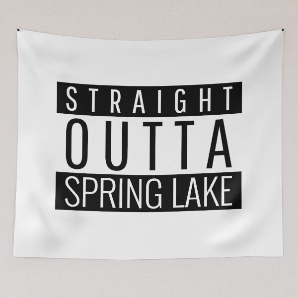 Item preview, Straight Outta Spring Lake North Carolina  designed and sold by Teelogic.