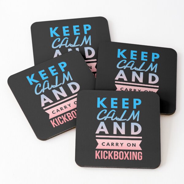 Item preview, Keep Calm and Carry On Kickboxing designed and sold by ojdart.