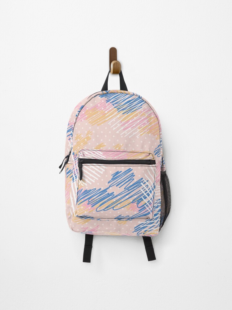 Thumbnail 1 of 3, Backpack, Abstract Colorful Pattern designed and sold by innazimovec.