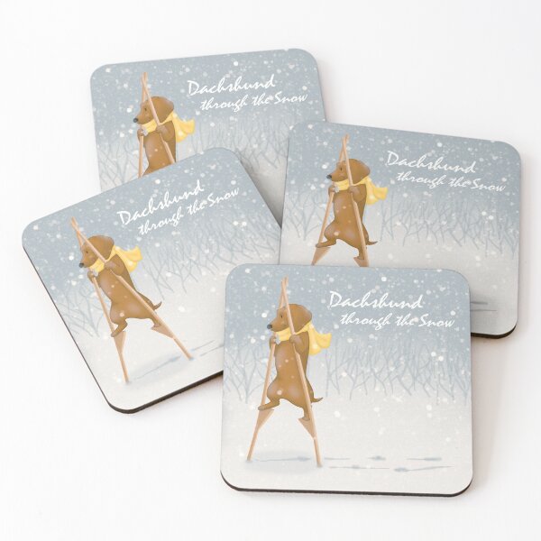 Item preview, Dachshund through the snow designed and sold by S.K.Y. van der Wel.