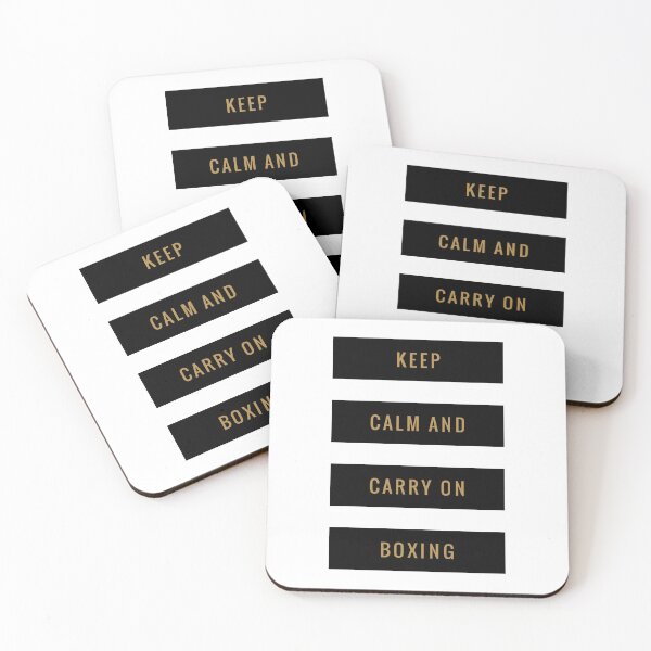 Item preview, Keep Calm and Carry On Boxing designed and sold by ojdart.