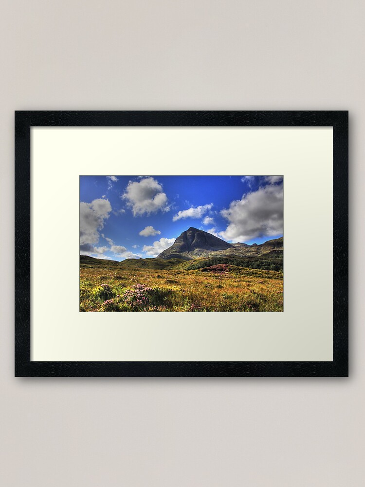 Alternate view of Quinag (Northface View) Framed Art Print