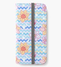 Daffodil Chevron Pattern iPhone Wallet/Case/Skin