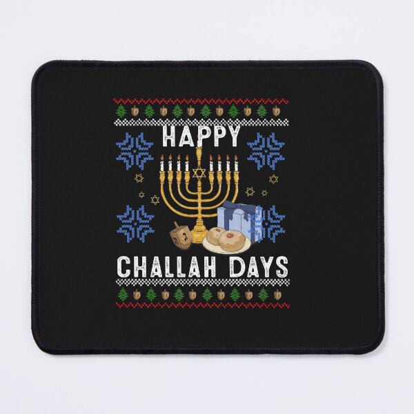 Item preview, Happy Challah days UGLY Hanukkah Jewish Holiday designed and sold by Lynette1241.