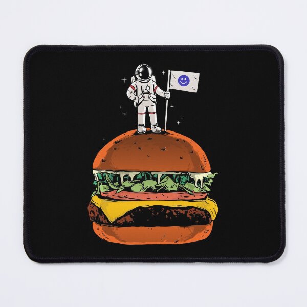Space Burger Mouse Pad