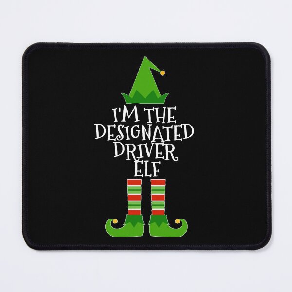 Item preview, I'm The Designated Driver Elf Matching Christmas design designed and sold by TopRatedDesigns.
