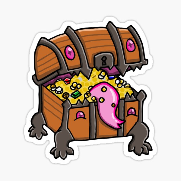 DnD Mimic Sticker