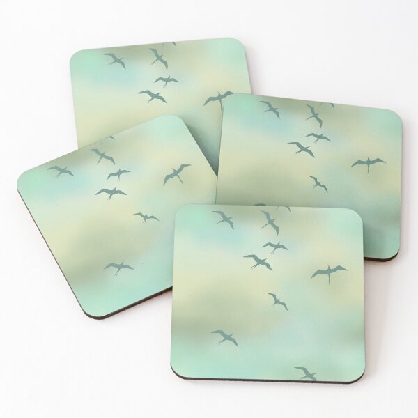 Item preview, Copy of Soaring Hawaiian 'Iwa-Frigate Bird-blue-green designed and sold by Linda Maliuana.