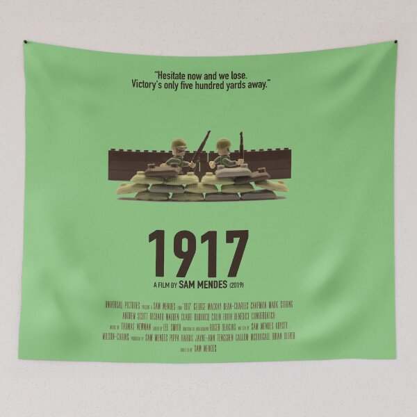 Item preview, 1917 by Sam Mendes 2019 Alternative classic cult movie art designed and sold by cinemadnesshirt.