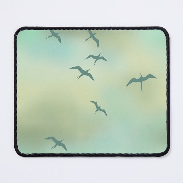 Item preview, Copy of Soaring Hawaiian 'Iwa-Frigate Bird-blue-green designed and sold by Linda Maliuana.