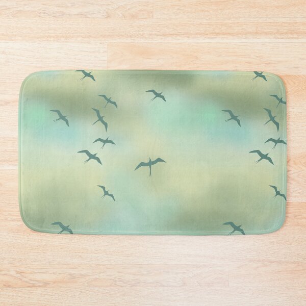Item preview, Copy of Soaring Hawaiian 'Iwa-Frigate Bird-blue-green designed and sold by Linda Maliuana.