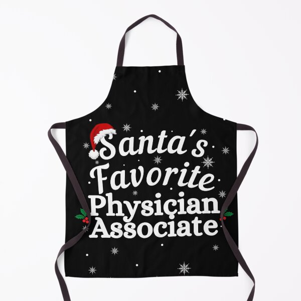 Item preview, Santas Favorite Physician Associate (white text)- Christmas PA - Physician Associate Christmas Holiday designed and sold by CaitU.