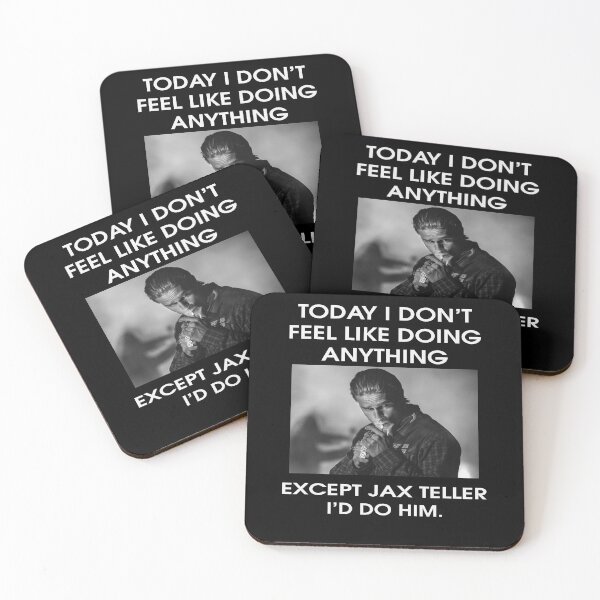 Item preview, Charlies Hunnamn Today I Dont Feel Like Doing Anything Except Jax Teller Basic Novelty Tees Gift Ideas black designed and sold by Nqestore.