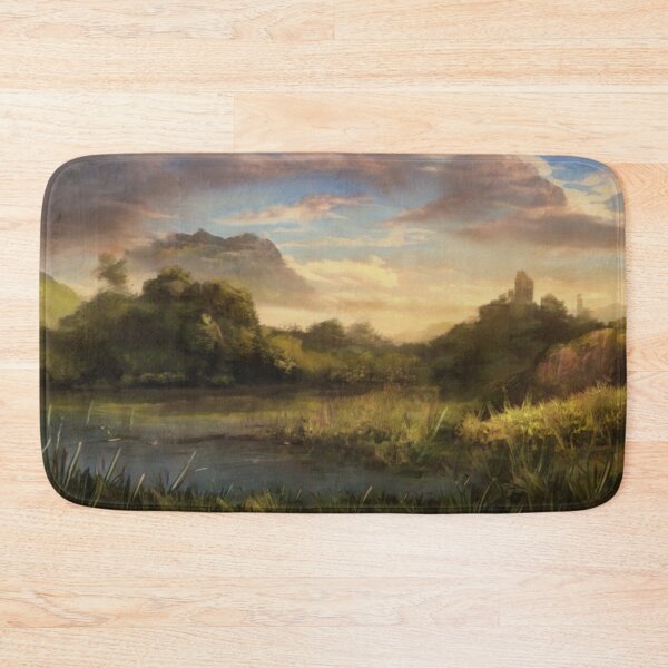 Item preview, Morning over Pond designed and sold by DiscoGypsyFish.