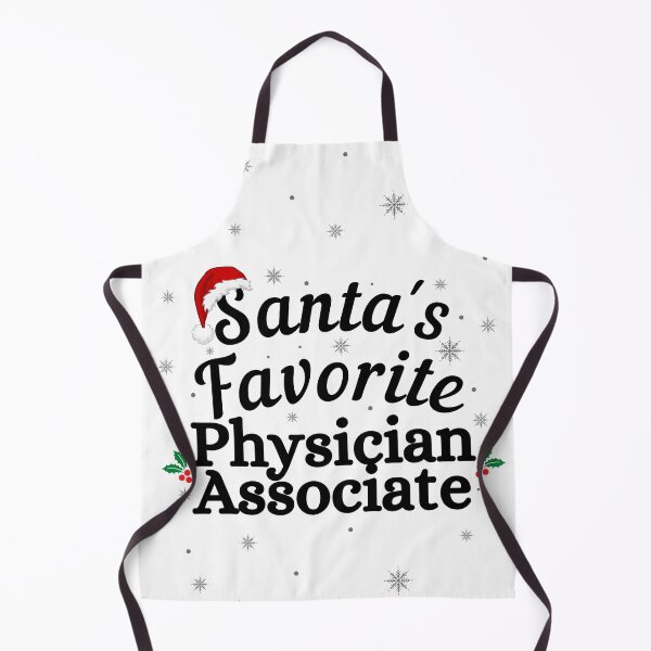 Item preview, Santas Favorite Physician Associate (black text)- Christmas PA - Physician Associate Christmas Holiday designed and sold by CaitU.