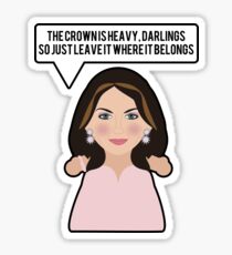 The Crown Is Heavy Sticker