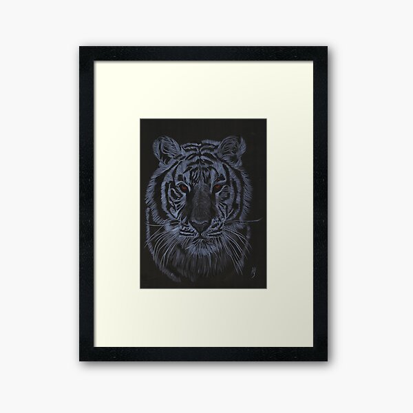 Item preview, White tiger designed and sold by Heidi-Fine-Art.