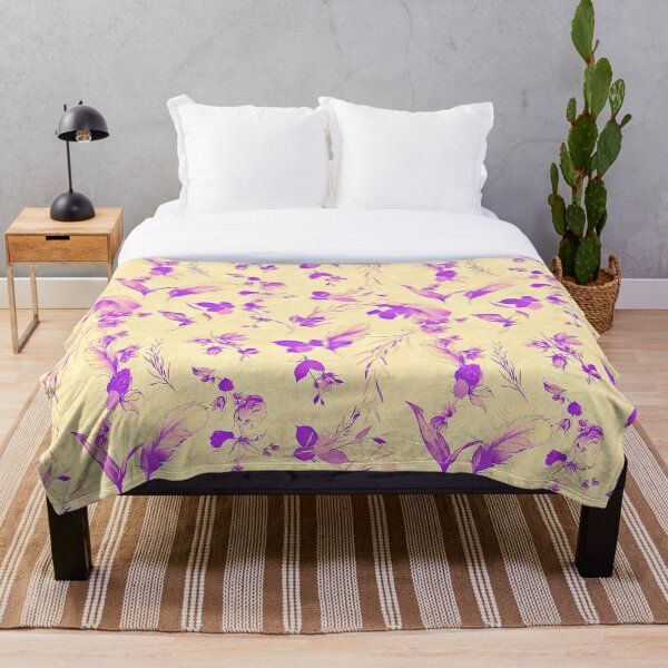 Item preview, Flowers roses with feathers and leaves. designed and sold by StylePrints.