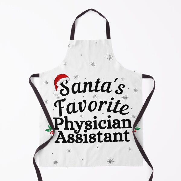 Item preview, Santas Favorite Physician Assistant (black text)- Christmas PA - Physician Assistant Christmas Holiday designed and sold by CaitU.
