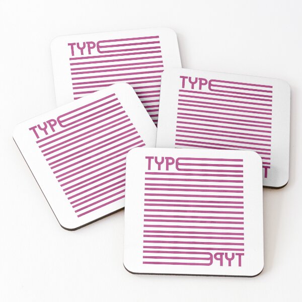 Item preview, Type Stripes (Pink) designed and sold by John Uttley.
